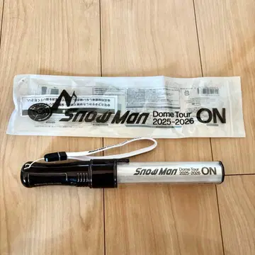 [ 1회만 사용 ] SnowMan 스노우맨 응원봉 ON 2025 최신