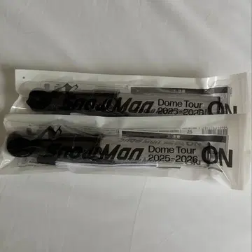 SnowMan ON 돔 투어 2025-2026 응원봉 2개