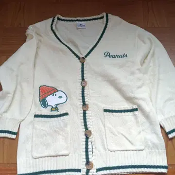 USJ 스누피 피넛 가디건