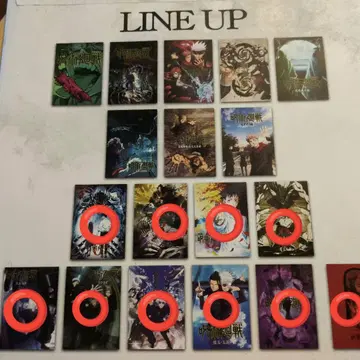 제일복권 주술회전 I상 역대 키 비주얼 포스터 10장 세트 회옥옥절