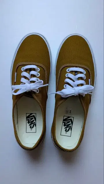 VANS 브라운 로우컷 스니커즈 26.5cm