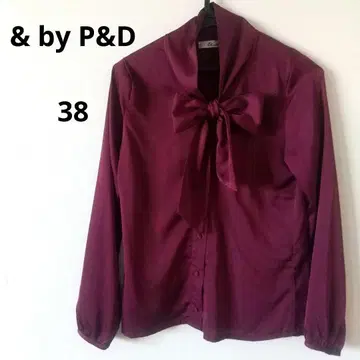 [ 새상품급 ] &byP&D 긴팔 블라우스