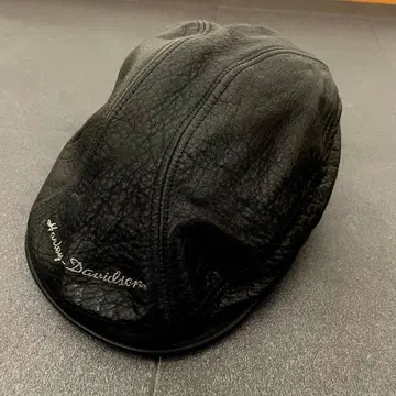 [ USA ] 할리데이비슨 가죽 헌팅 캡 L/XL