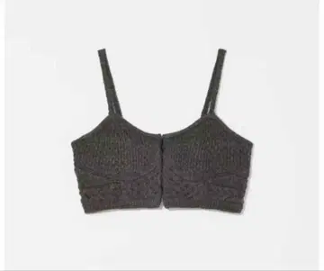 [ eaphi ] MIX PATTERN KNIT BUSTIER