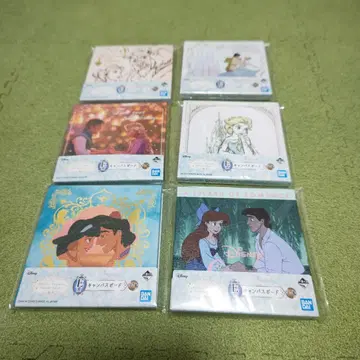 제일복권 디즈니 프린세스 캔버스 보드 6장 세트