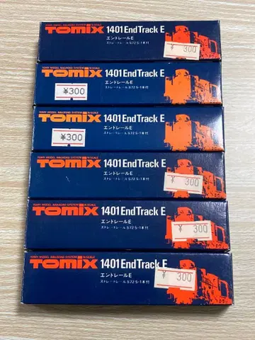 TOMIX 토믹스 1401 엔드 레일 E 6개 세트 N 게이지