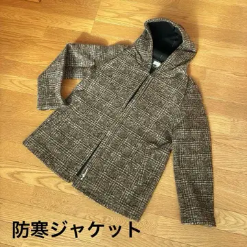 element of SIMPLE LIFE 후드 부착 롱 코트