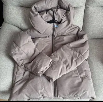 무인양품 여성 발수 다운 자켓 M 모카 브라운