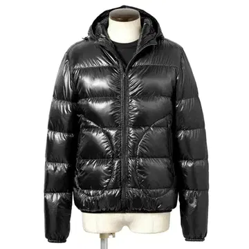 HERNO 초경량 다운 블루종 44 블랙 헤르노 패커블