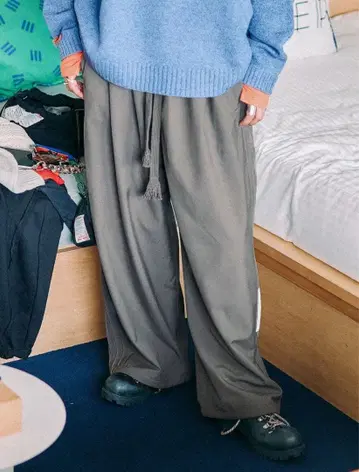 니코앤드 Misayo 기모 턱 팬츠