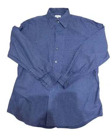 Paul Smith 긴팔 셔츠 L 사이즈 블루 계열 체크