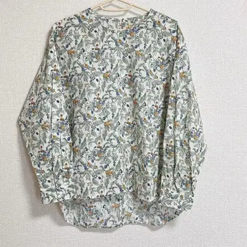 lueuf 보태니컬 무늬 풀오버