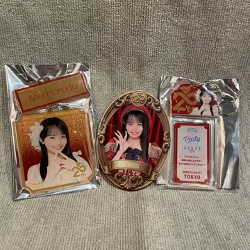 AKB48 하나다 아이 아크릴 키링 스티커 3종 세트