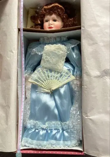 프랑스 인형 Treasury Collection 블루 드레스 새상품