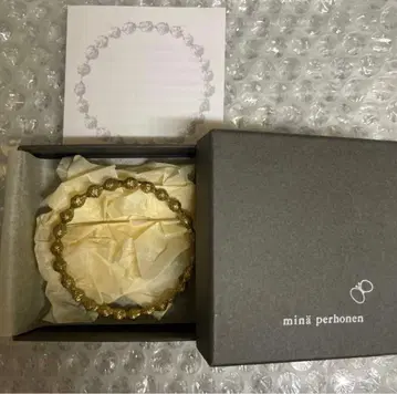 미나 페르호넨 탬버린 브로치 antique gold