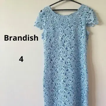 [컨디션 최상] 원피스 스카이블루 레이스 반팔