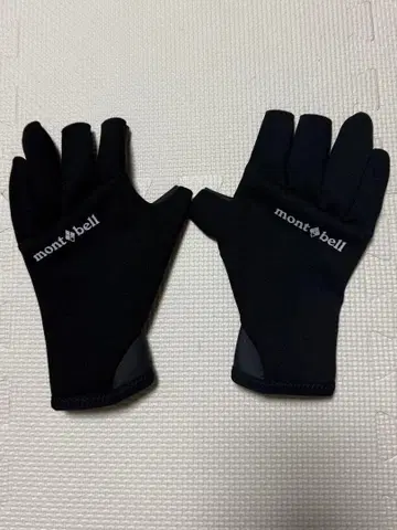 몽벨 클리마프렌 쓰리 핑거리스 낚시 그로브 사이즈 L