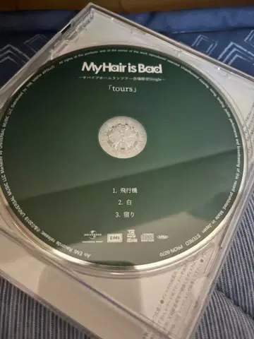 My Hair is Bad tours 비행기