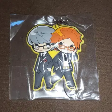 페르소나 4 주인공&하나무라 요스케 러버 스트랩