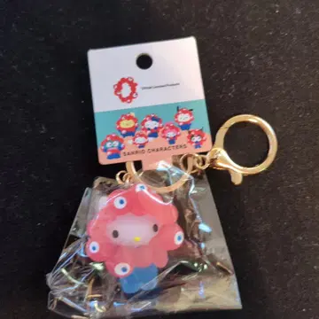EXPO2025 산리오 미야쿠미야쿠 클리어 입체 키링 헬로키티