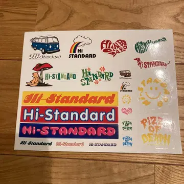 Hi-standard 하이스탠다드 스티커 시트