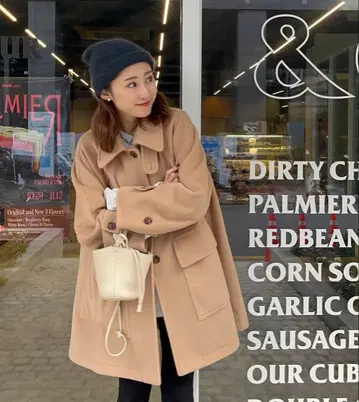 미사용 새상품 maison raview 2WAY 플레어 코트