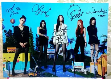 Red Velvet 레드벨벳 친필 사인 당선품 레드벨벳 아이린 한국