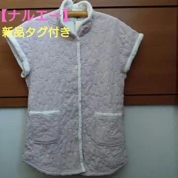 [택 포함 새상품] NARUE  보아 안감 베스트 룸웨어 핑크