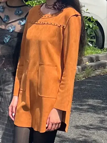 빈티지 구제 의류 원피스 상의 litmus