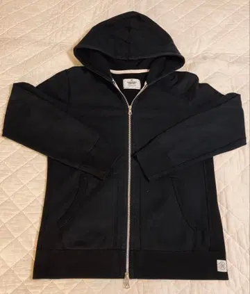 일시적 가격 인하 레이닝챔프 블랙 풀 더블 지퍼 후디 S