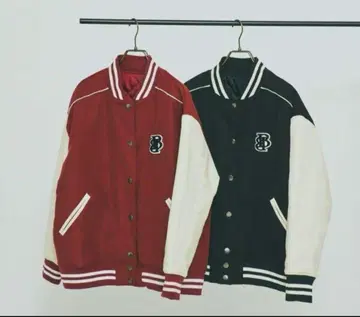 Bokanii 보카니 와펜 블루종 바시티 자켓 블랙 1점