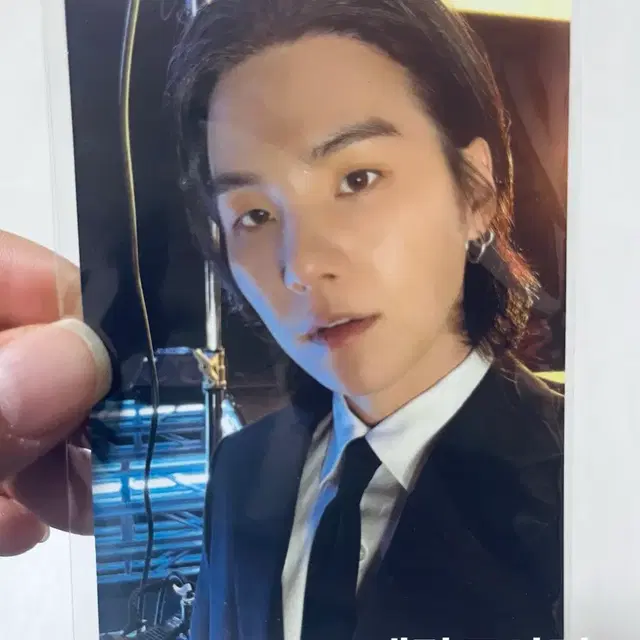 BTS 방탄소년단 슈가 민윤기 어거스트디 디데이 가방 미개봉 포카