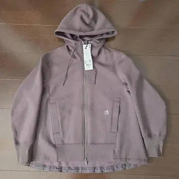 유니클로 +J 플러스제이 드라이 맨투맨 풀 집업 후드티 M 미사용 새상품