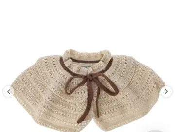 니트 티어드 탈착식 옷깃