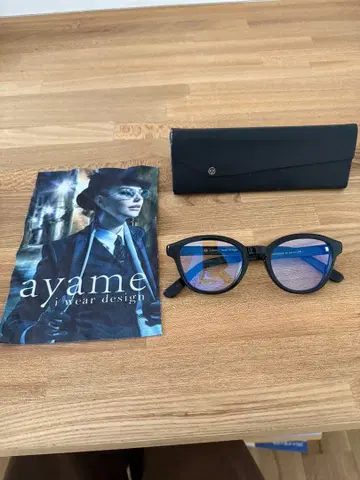 ayame 안경 블랙 케이스 포함