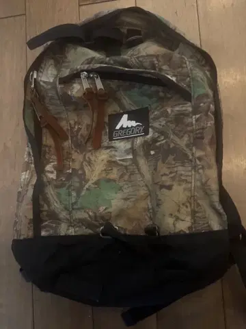 GREGORY 카모 패턴 백팩