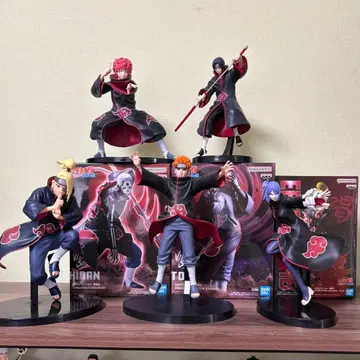 새상품급 NARUTO 아카츠키 8세트