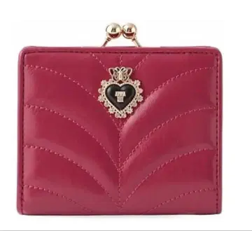 안나수이 포와로 가마구치 이단 접이식 지갑