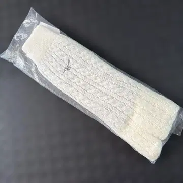 미즈노 화이트 우먼 레그 워머