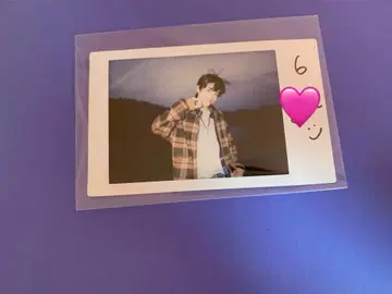 enhypen 제이크 친필 사인 폴라로이드