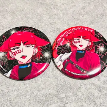 새상품 이리마 군 오페라 캔뱃지 2종