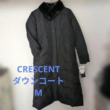 CRESCENT 다운 롱 코트 M