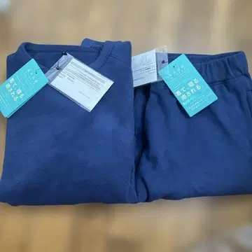 WORKMAN MEDIHEAL 네이비 플리스 상하의 세트 L