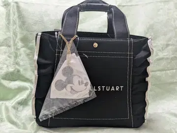 택 포함 새상품 질 바이 질 스튜어트 Mickey 시리즈 프릴 토트 소