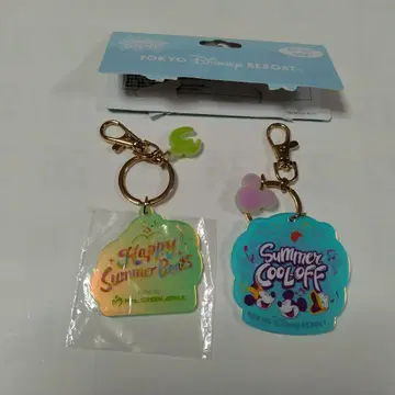 디즈니 미세스 콜라보 키체인 2개