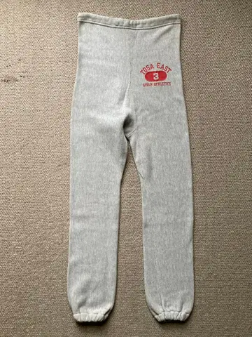 레어 70s 단색 택 챔피온 리버스 위브 스웨트 팬츠