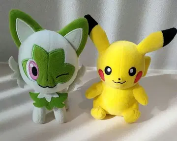피카츄 냐오하 봉제 인형 세트