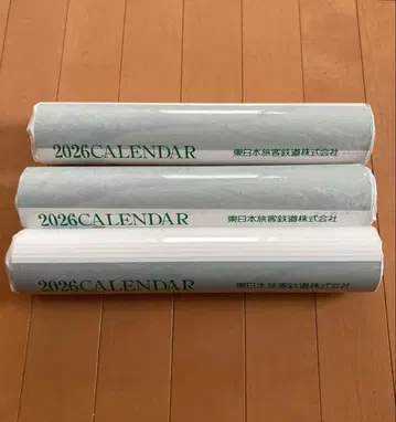 [ 익명 배송 ] JR 동일본 달력 2026 3개