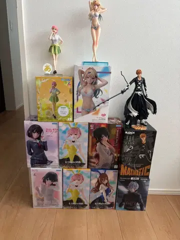 5등분의 신부 블리치 피규어 묶음 판매