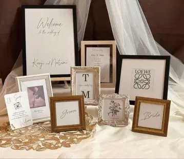 [ 한정 가격 ] 웰컴 스페이스 웨딩 웰컴 보드 결혼식 스타일리시